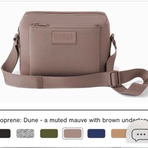 Dagne Dover Neoprene Crossbody Bag